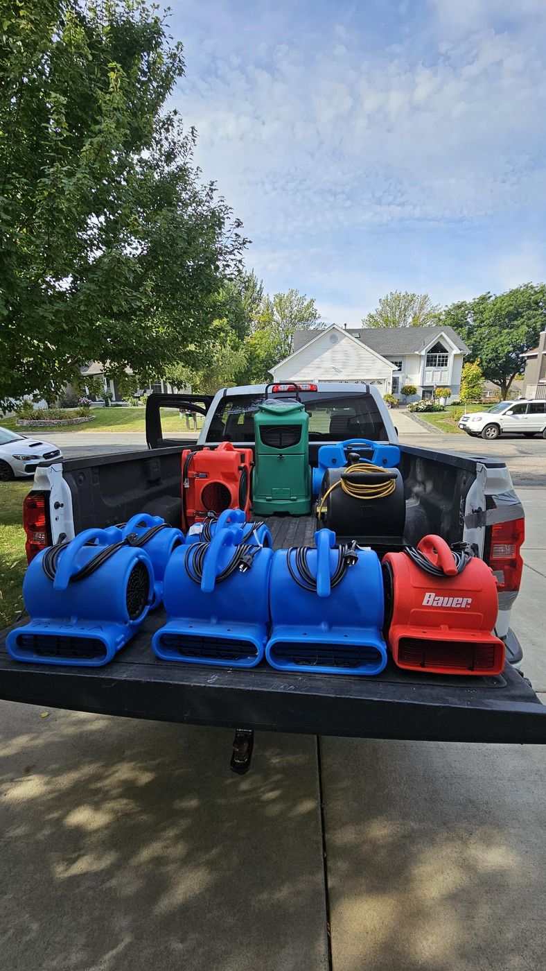 Loaded up for a water loss call